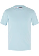 Girls' stretch T-shirt Jersey ocean blue