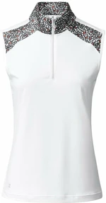 Daily Sports Imola Sleeveless Half Neck White S Polo