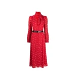 Michael Kors Dress - SIGNTRE LOGO SHRT DRS red