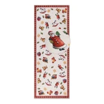 Czerwony chodnik ze świątecznym motywem 80x200 cm Red Christmas – Villeroy&Boch