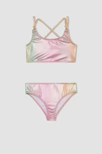 DEFACTO Girl's Colorful Bikini Set