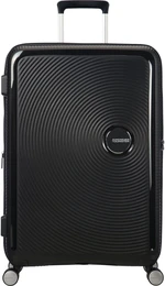 American Tourister Soundbox Spinner EXP 77/28 Large Check-in Kufor so 4 kolieskami-Rozšíriteľná batožina Bass Black