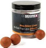 Cc moore plávajúce boilie pro-stim liver air ball pop ups - 24 mm 15 ks