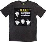 The Beatles Camiseta de manga corta VJ Secret Sleeve Stone Wash Unisex Charcoal Grey 2XL