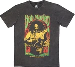 Bob Marley Koszulka 1978 Stone Wash Unisex Charcoal Grey M