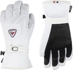 Rossignol Romy Womens IMPR Blanco M Guantes de esquí