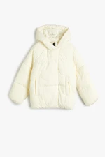 Koton Girls Ecru Jacket