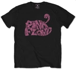 Pink Floyd T-Shirt Swirl Logo Unisex Black L