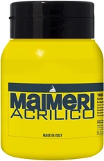 Maimeri Acrilico Colori acrilici Lemon Yellow 100 500 ml 1 pz