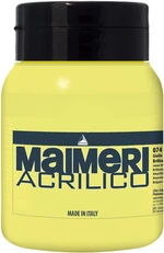 Maimeri Acrilico Peinture acrylique Brilliant Yellow 074 500 ml 1 pc