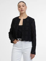 Orsay Black Women's Patterned Blazer - Women's