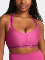 Under Armour Crossback Low-PNK Bra - Women