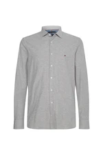 Tommy Hilfiger Shirt - DC HONEYCOMB KNIT SF SHIRT grey