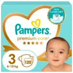 PAMPERS Premium Care 3 Midi (6-10kg) 120 ks