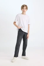 DEFACTO Boy Loose Fit Straight Leg Pocket Jeans