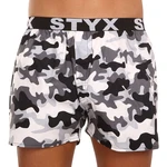 Men's briefs Styx art sports rubber camouflage