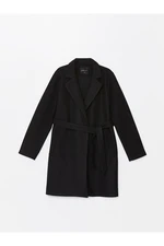 LC Waikiki Jacket Collar Women's Cashmere Coat