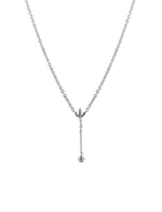 VUCH Krystel Silver Necklace