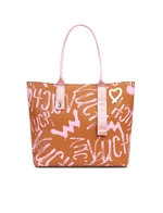 VUCH Wennie Grafitti Brown Handbag