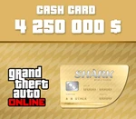 Grand Theft Auto Online - $4,250,000 The Whale Shark Cash Card XBOX One CD Key