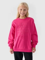 Girls' sweatshirt 4F