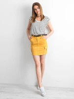 Skirt-JMP-SN-ZB165-10.67P-Dark Yellow