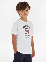 White boys T-shirt Tommy Hilfiger - Boys