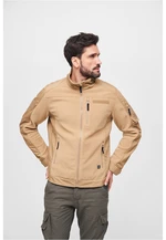 Ripstop camel fleece jacket