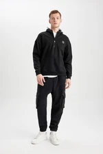 DEFACTO Oversize Fit Wide Cut Cargo Pocket Sweatpants