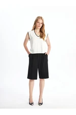 LC Waikiki Women's Loose Fit Plain Shorts