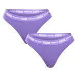 2PACK women's Puma Thong Purple