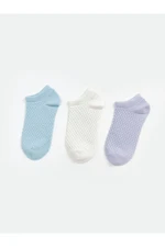 LC Waikiki Lcw Self-Patterned Women's Ankle Socks 3-Pack