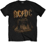 AC/DC Tricou Brass Bells Unisex Black 2XL