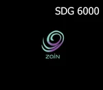 Zain 6000 SDG Mobile Top-up SD