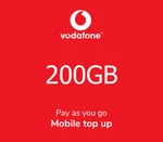 Vodafone 200 GB Data Mobile Top-up GH