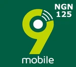 9Mobile 125 NGN Mobile Top-up NG