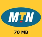 MTN 70 MB Data Mobile Top-up UG