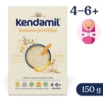 Kendamil s banánom 150 g,KENDAMIL Kaša mliečna s banánom (150 g), 4m+