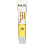 GARNIER Skin Naturals Vitamin C denný rozjasňujúci UV fluid SPF 50+ invisible, 40 ml