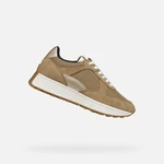 Light brown women's sneakers Geox Amabel - Women's