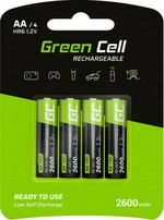 Green Cell HR6 2600mAh 4 AA Pile