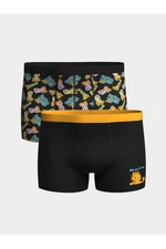 LC Waikiki Standard Fit Garfield Printed Men's Boxer 2-Pack