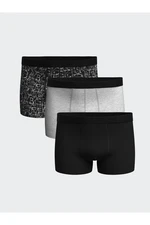 LC Waikiki Standard Mold Flexible Fabric Men's Boxer 3-Piece