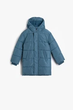 Koton Boys Blue Coat