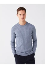 LC Waikiki Crew Neck Long Sleeve Men's Knitwear Sweater