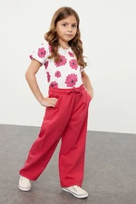 Trendyol Fuchsia Girl Fuchsia Denim Pants Jean