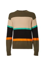 Tommy Hilfiger Sveter - COLOURBLOCK STRUCTURE SWEATER viacfarebný