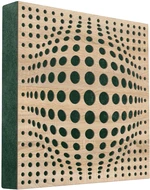 Mega Acoustic FiberPRO60 AcouSphere Sonoma Oak/Green Panel de madera absorbente