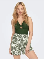 Green women's top ONLY Jany - Women