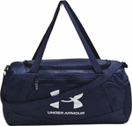 Under Armour UA Hustle 5.0 Packable XS Duffle Midnight Navy/Metallic Silver 25 L Geantă sport